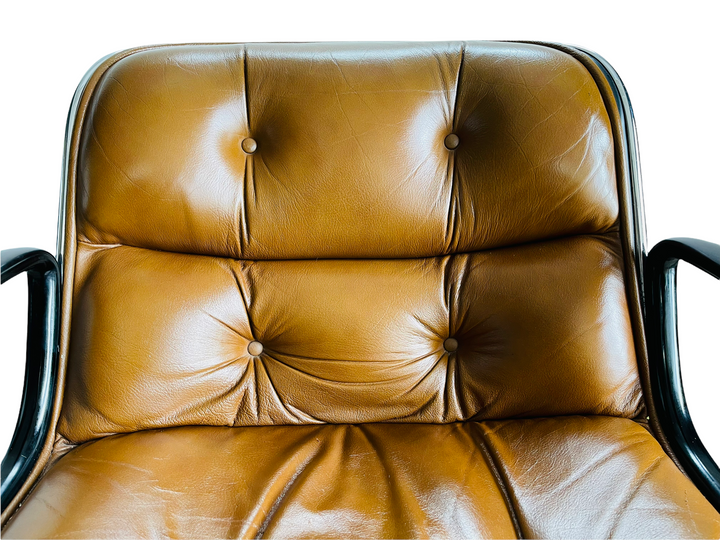 Pollock Executive Office Armchair Designed by Charles Pollock for Knoll image 8