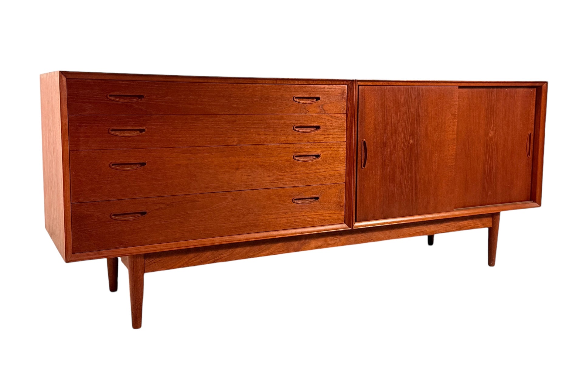 Mid-century Danish Modern Teak Credenza  image 1