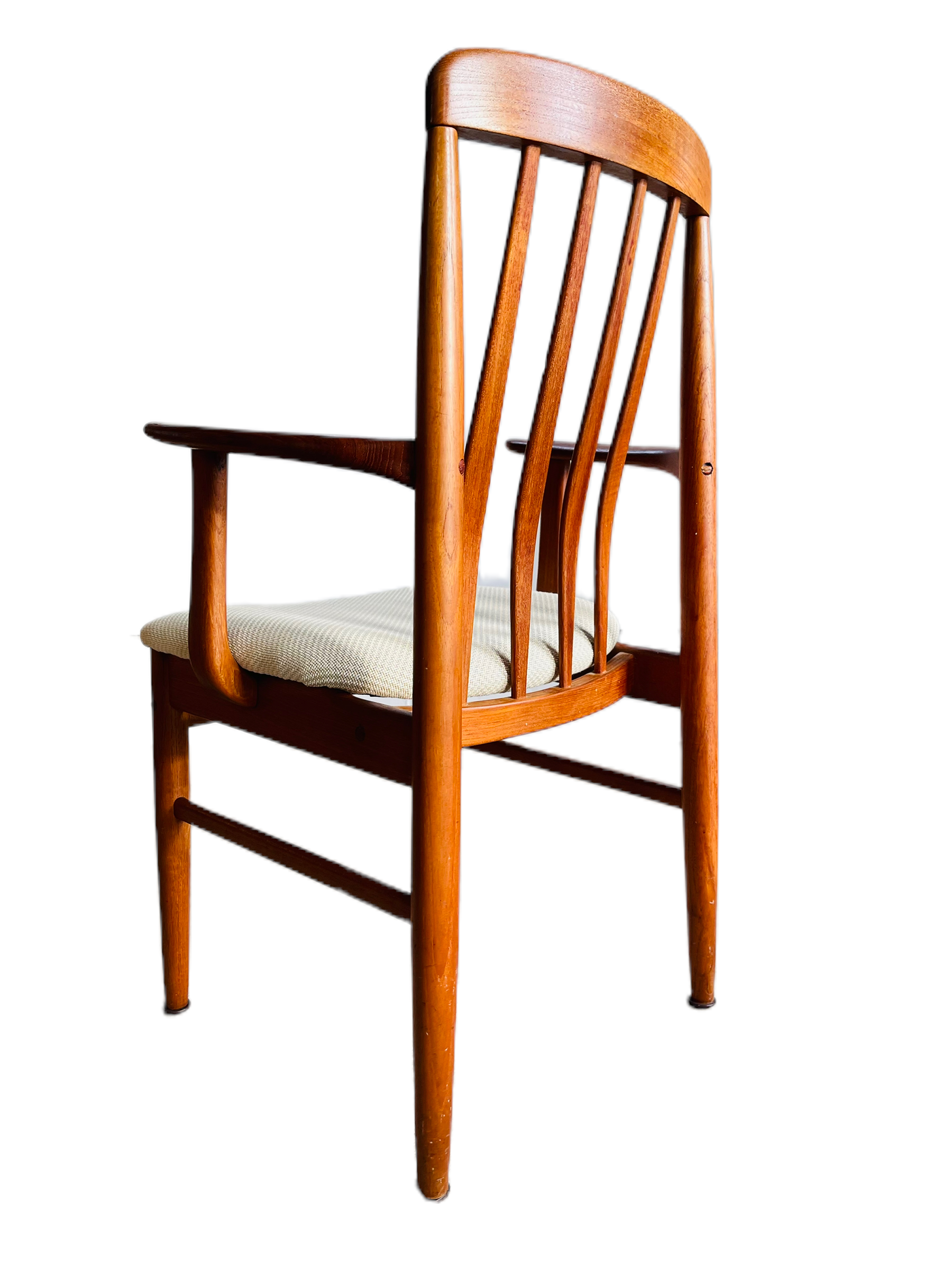 Set 4 1970s Benny Linden Teak Dining Chairs image 2