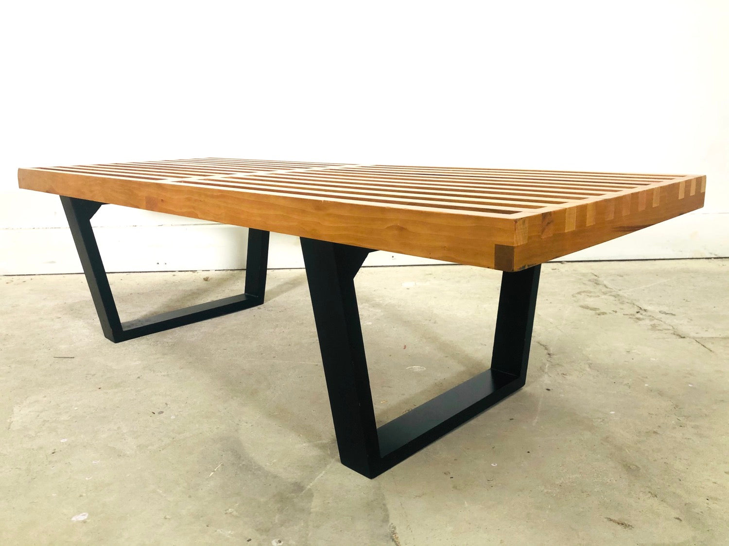 Vintage George Nelson Platform Salt Bench/Coffee Table image 5