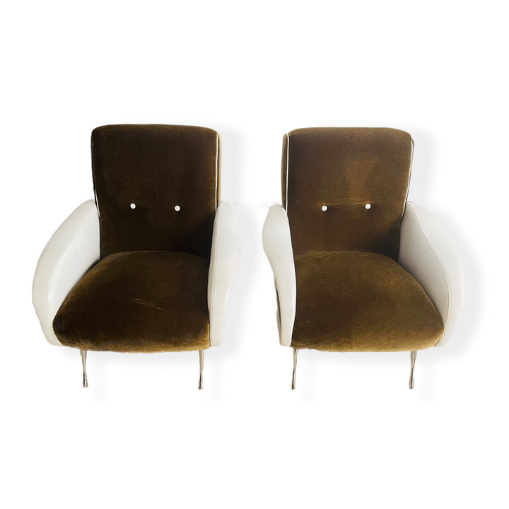Marco Zanuso Style Italian Modern Lounge Chair image 3