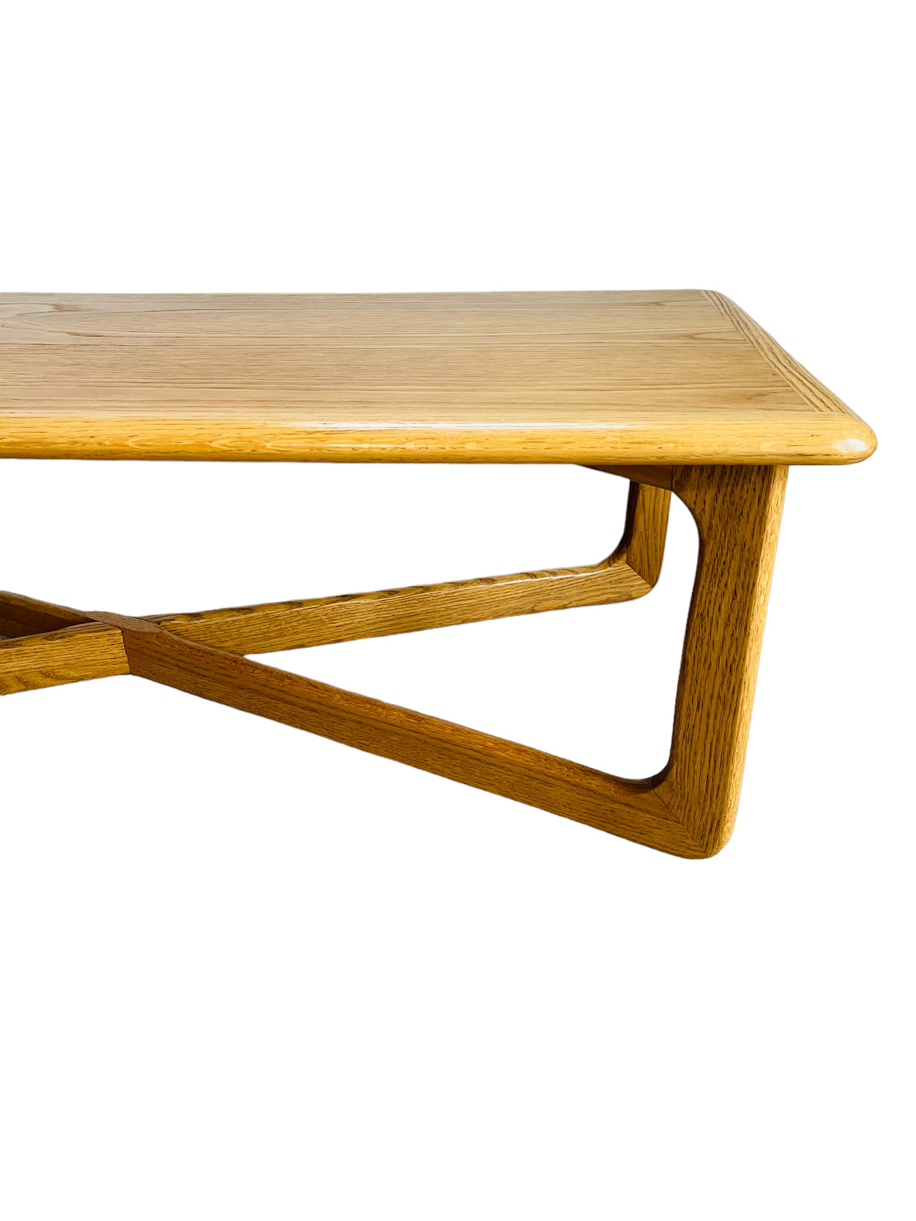 Vintage X Base Rectangular Chestnut CoffeeTable by Lane Furniture  image 4