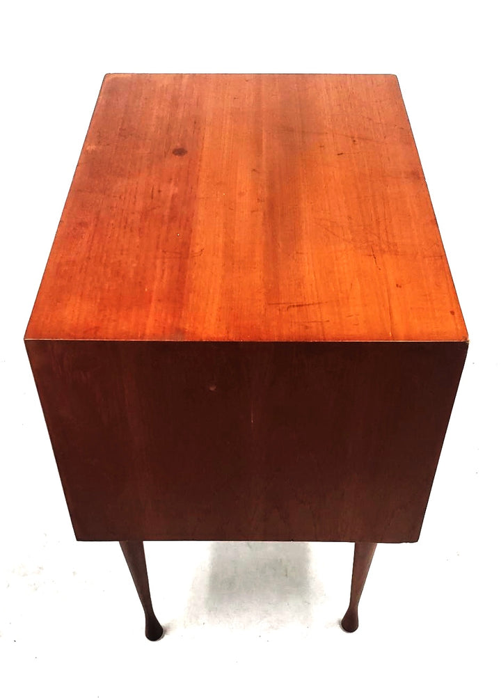 Mid Centuey Danish Modern Two Drawer Teak Table image 9