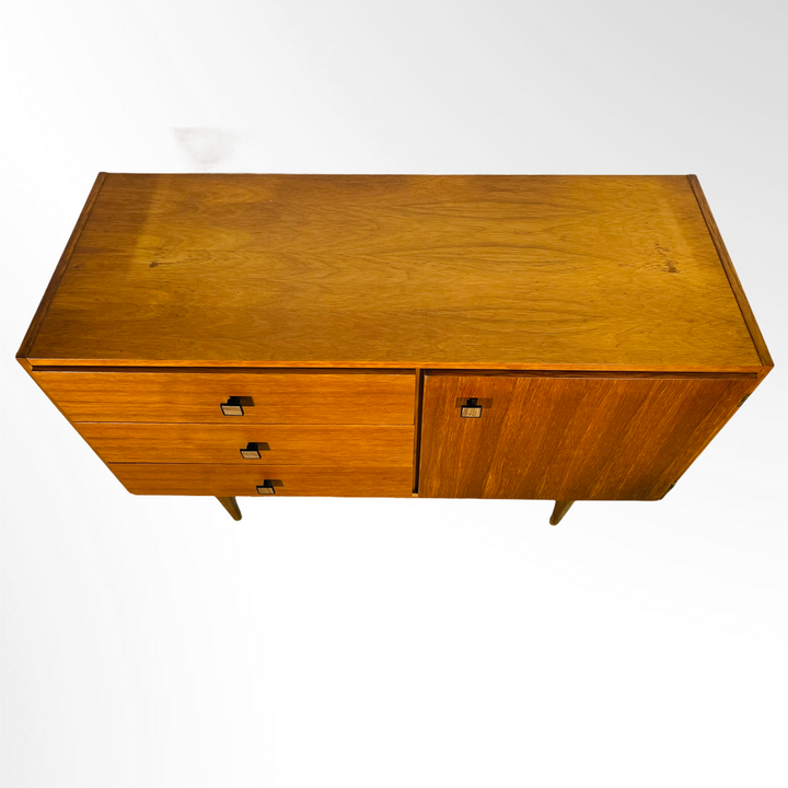 Mid Century Swedish Modern Small Teak Cabinet / Credenza  image 11