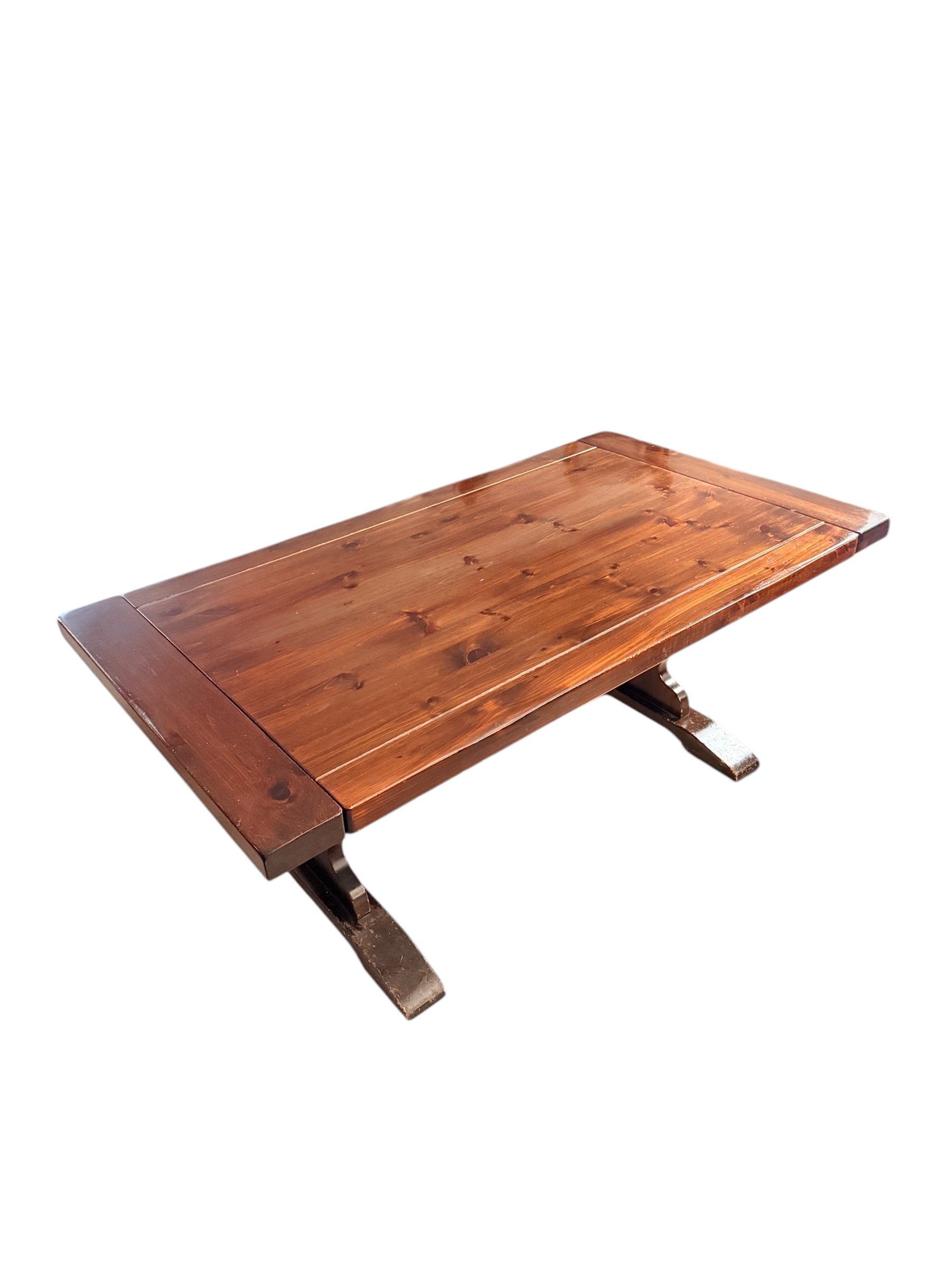 Vintage Expandable Farm Table Bradford Vermont Furniture image 1