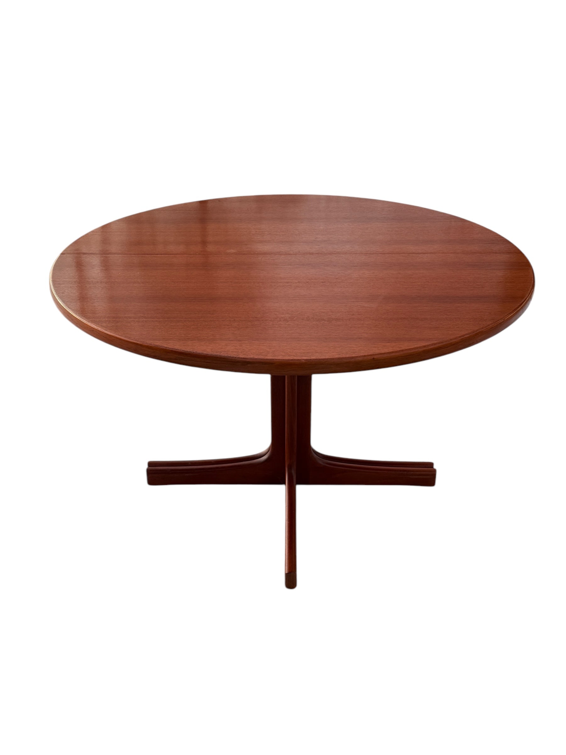 Karl-Erik Ekselius for JOC Møbler Round to Oval Teak Dining Table image 1
