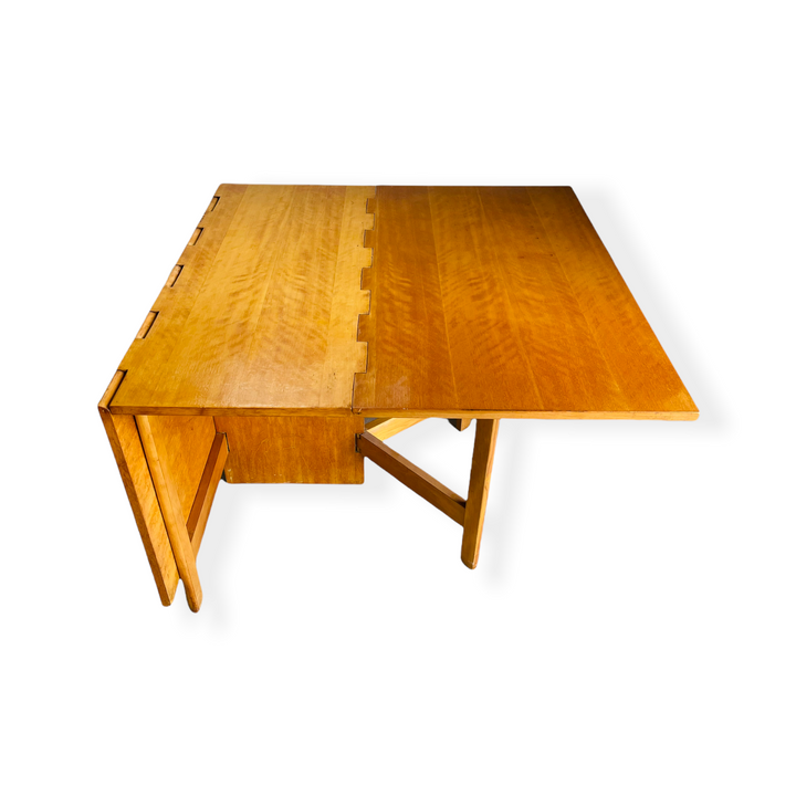 Mid-Century Modern Gate Leg Drop Leaf Table by George Nelson  image 2