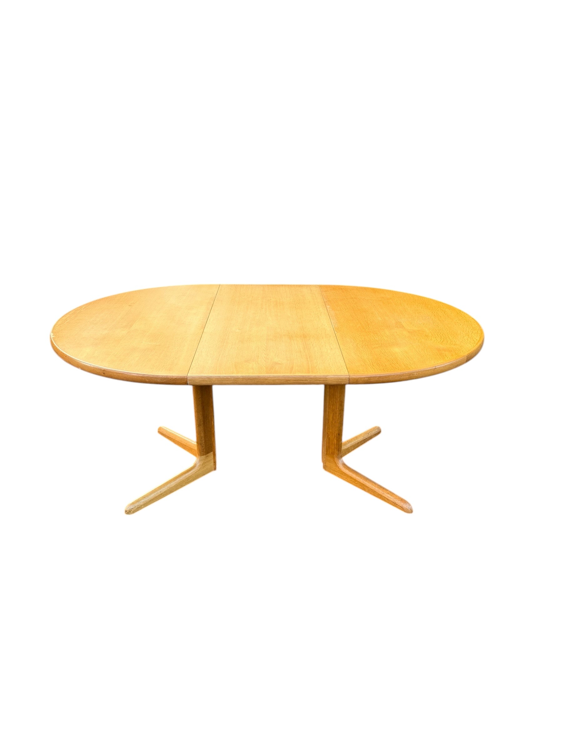 Danish Skovby Golden Oak Dining Table image 1