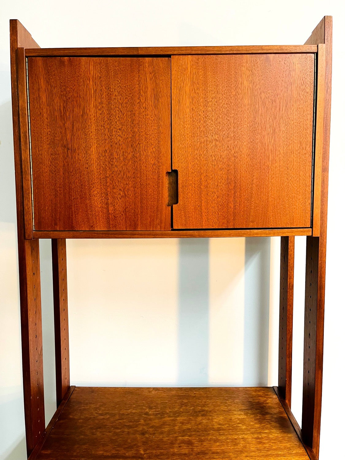 Mid-Century Teak Single Bay Wall Unit image 4