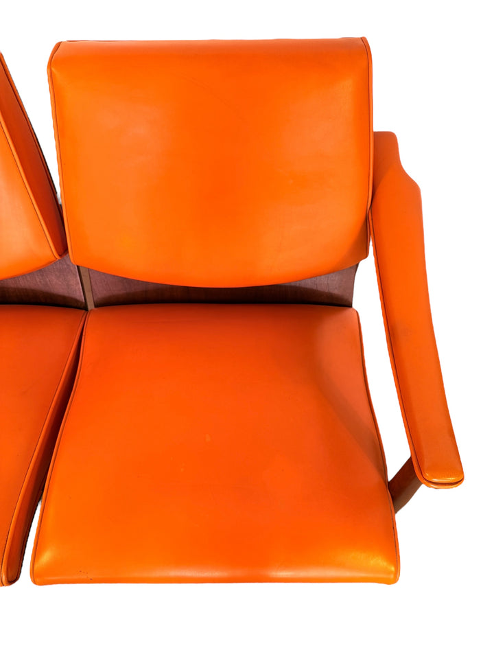 Mid-Century Modern Loveseat by Thonet Furniture image 9