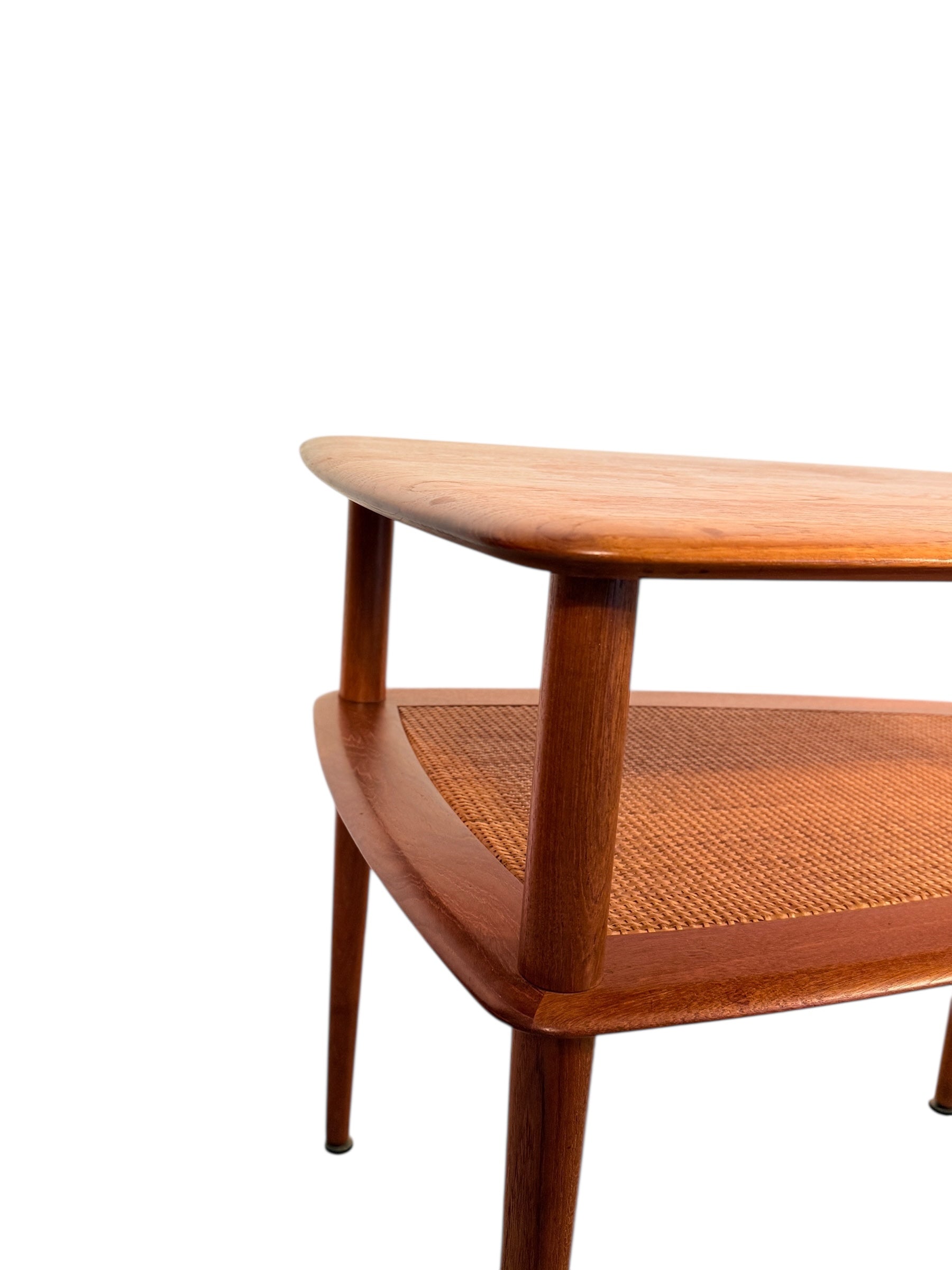 Pair of Danish Modern Teak End Tables by Peter Hvidt for France & Son image 10
