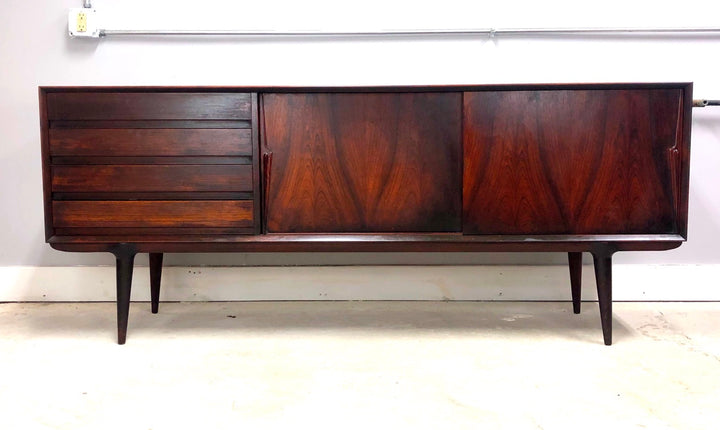 Danish Modern Rosewood Credenza By Gunni Omann For Omann Jun image 1