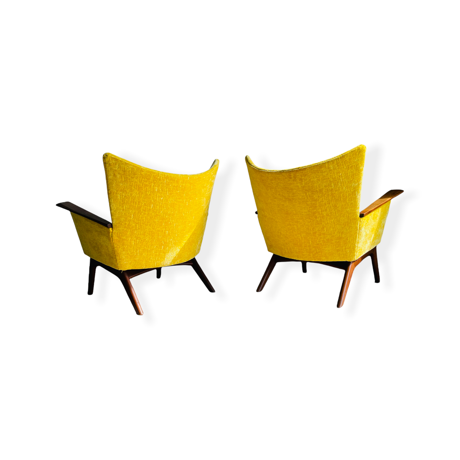 Pair Mid-Century Modern Adrian Pearsall Lounge Chairs  image 3