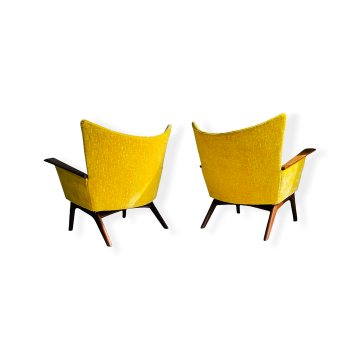 Pair Mid-Century Modern Adrian Pearsall Lounge Chairs  image 3