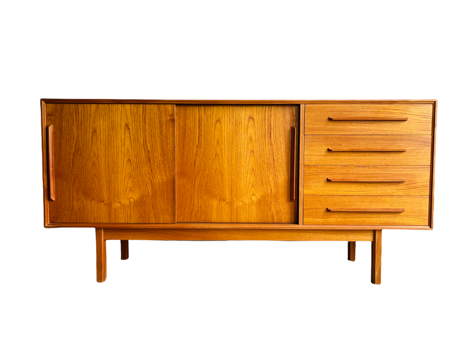 Mid-Century Modern Teak Credenza  image 1