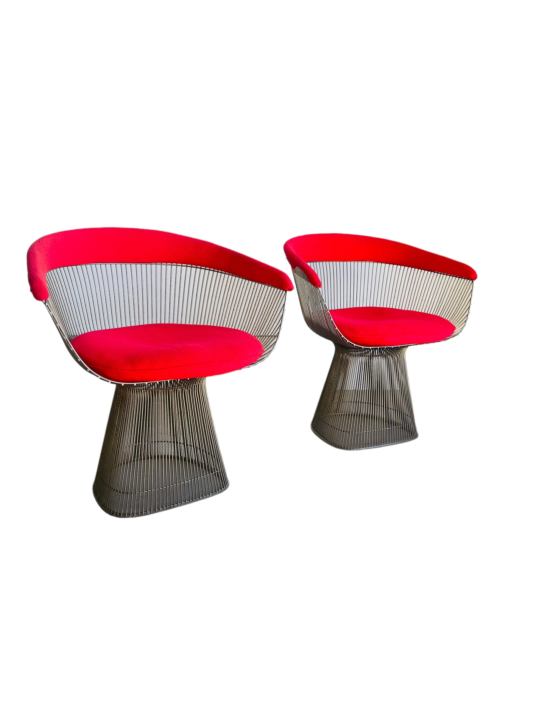Original Vintage Warren Platner for KNOLL Armchairs, Pair image 0
