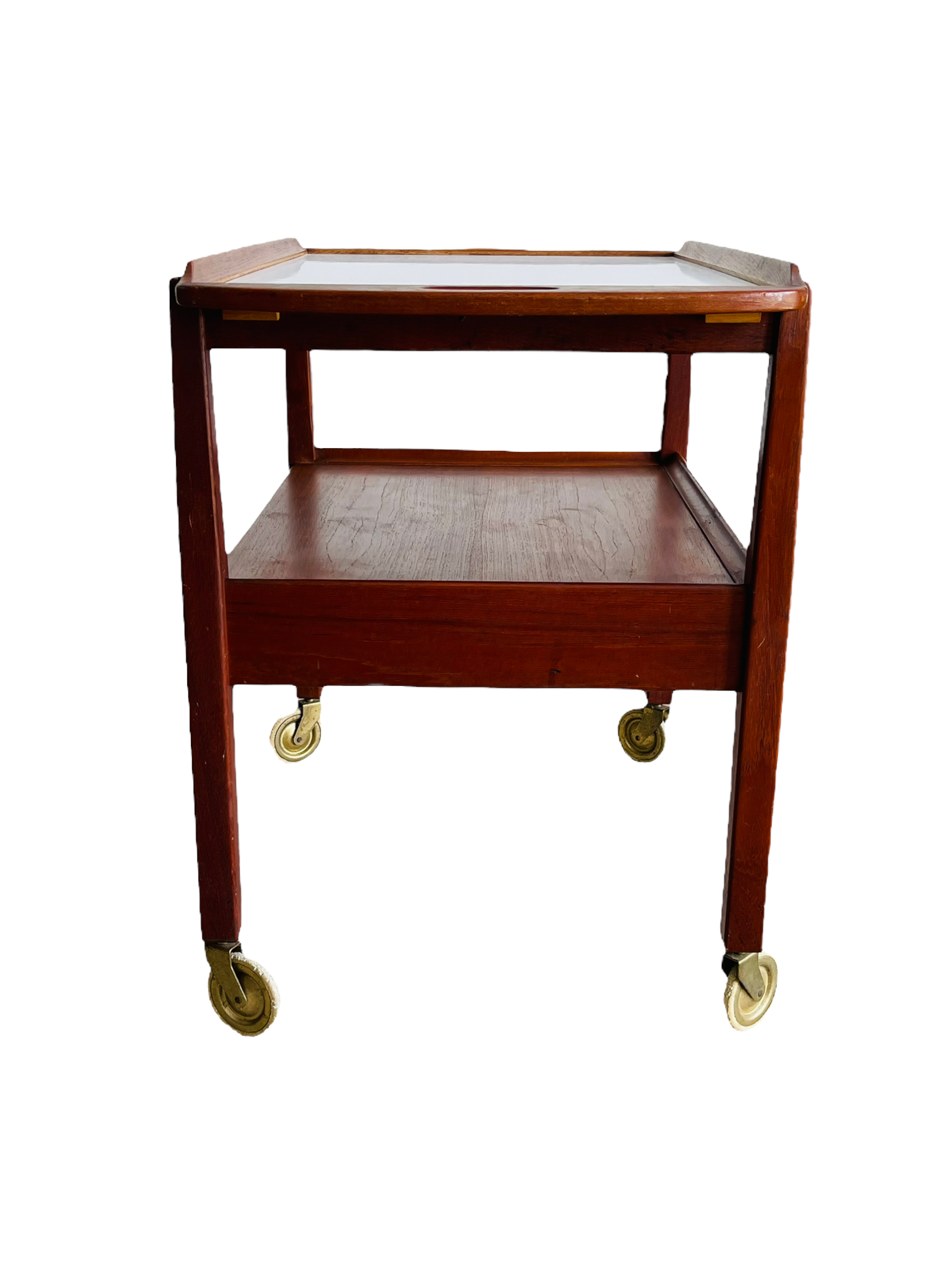 Danish Modern Teak Serving Cart image 1
