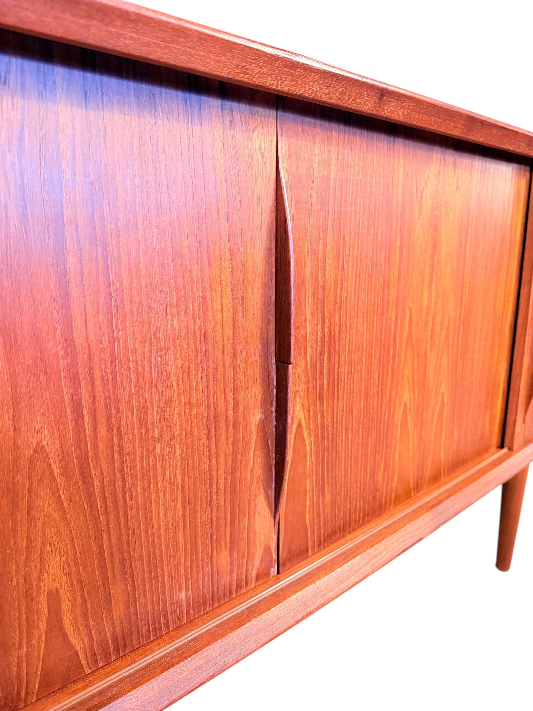 Mid-Century Danish Modern Teak Credenza by H.P. Hansen image 7