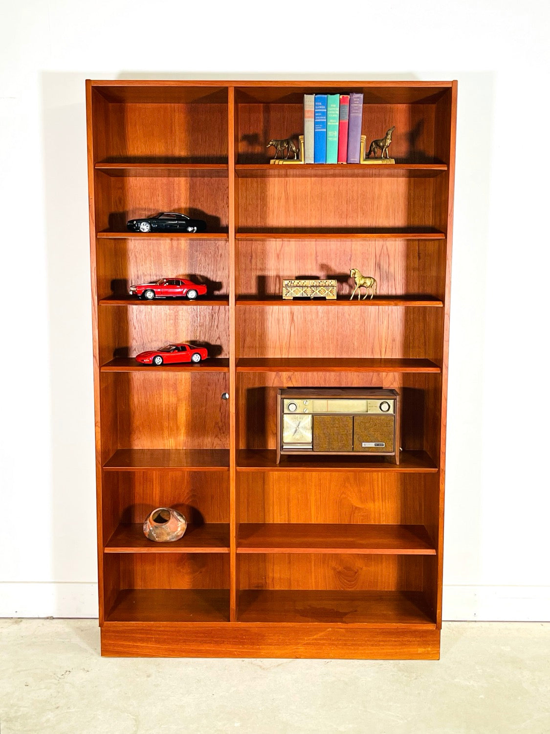 Mid-Century Danish Modern Teak Bookcase image 0