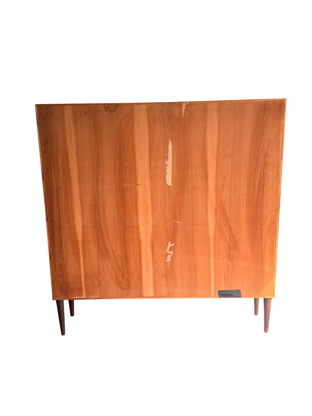 Mid-Century Danish Modern Rosewood Bookcase - Back Panel