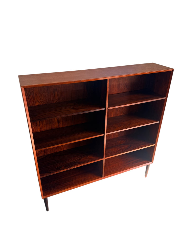 Mid-Century Danish Modern Rosewood Bookcase - Shelf Detail