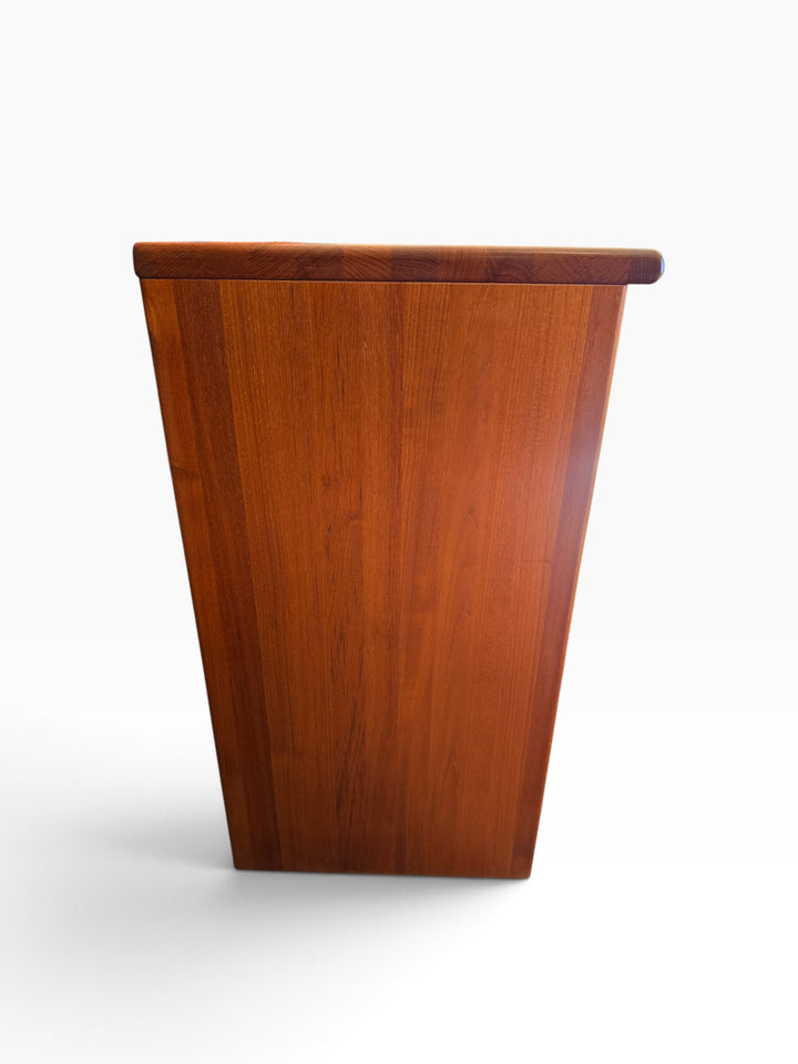 Teak sideboard, side view
