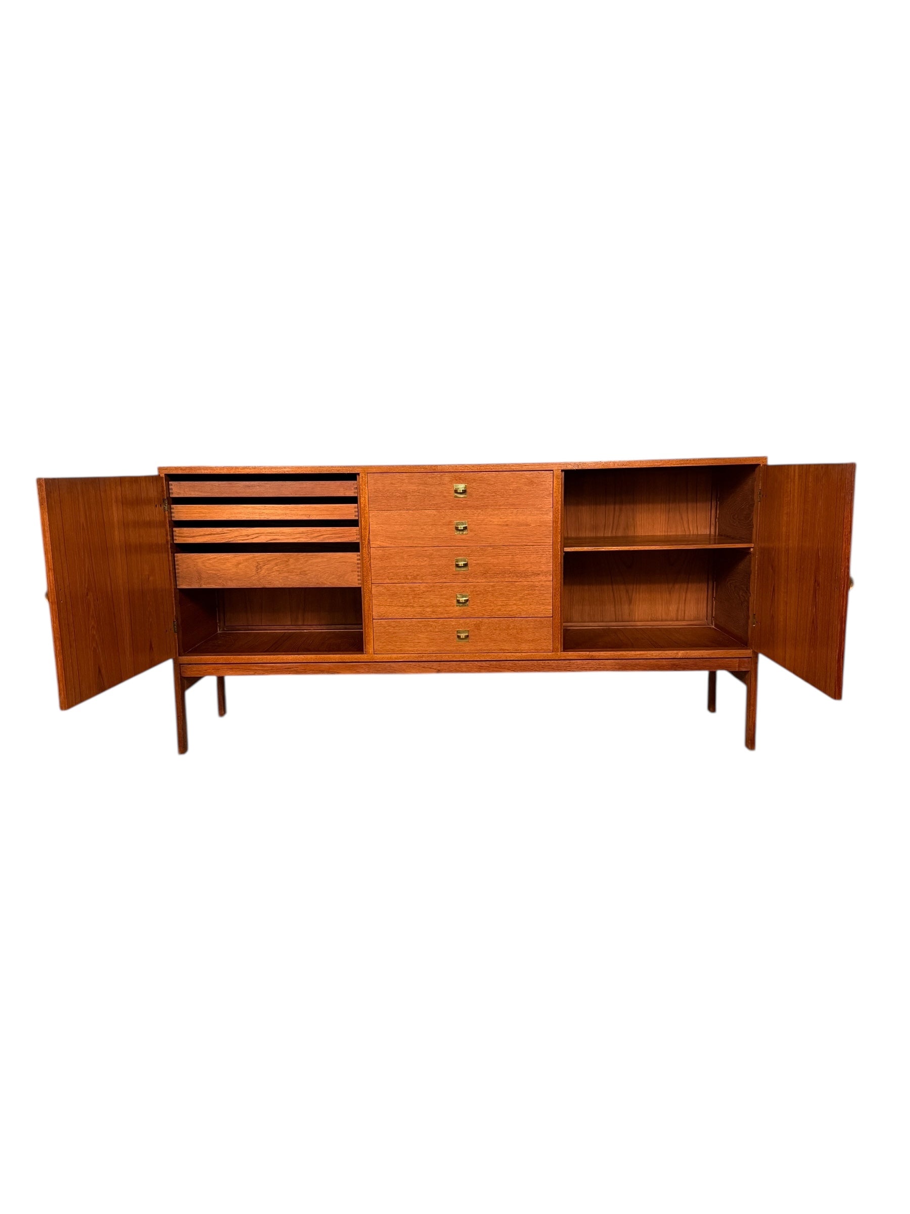 Ole Gjerlov Knudsen & Torben Lind Teak Sideboard for France & Sons image 1