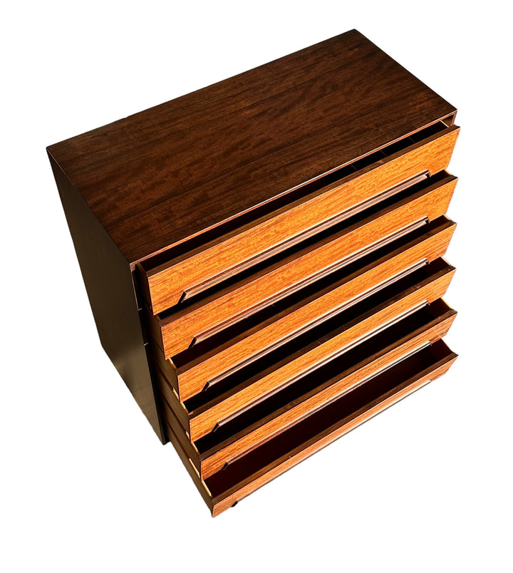 Mid Century Modern Walnut Dresser by Drexel Furniture  image 14