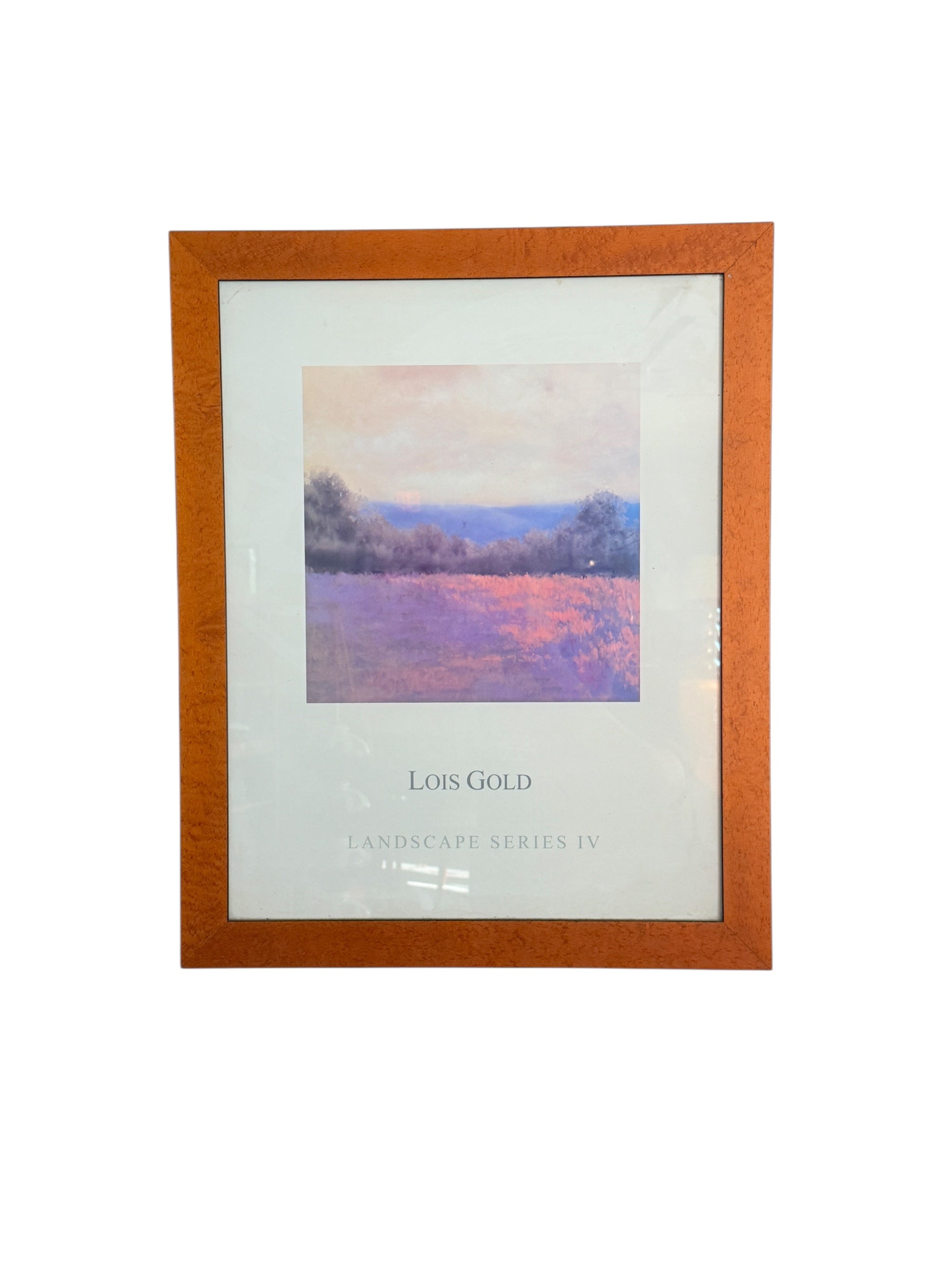 Pair of Lois Gold Landscape Series IV Prints image 1