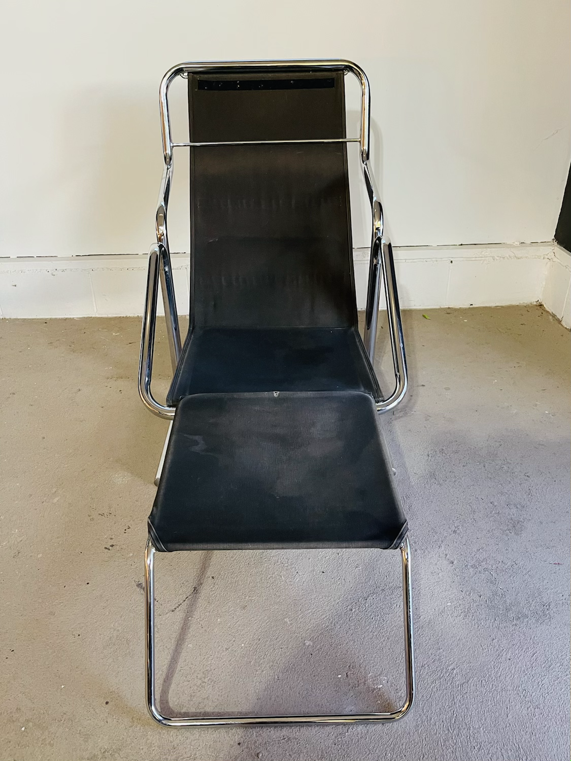Mid-Century Modern Chrome Chase Lounge Chair  by Jerry Johnson for Landes image 8