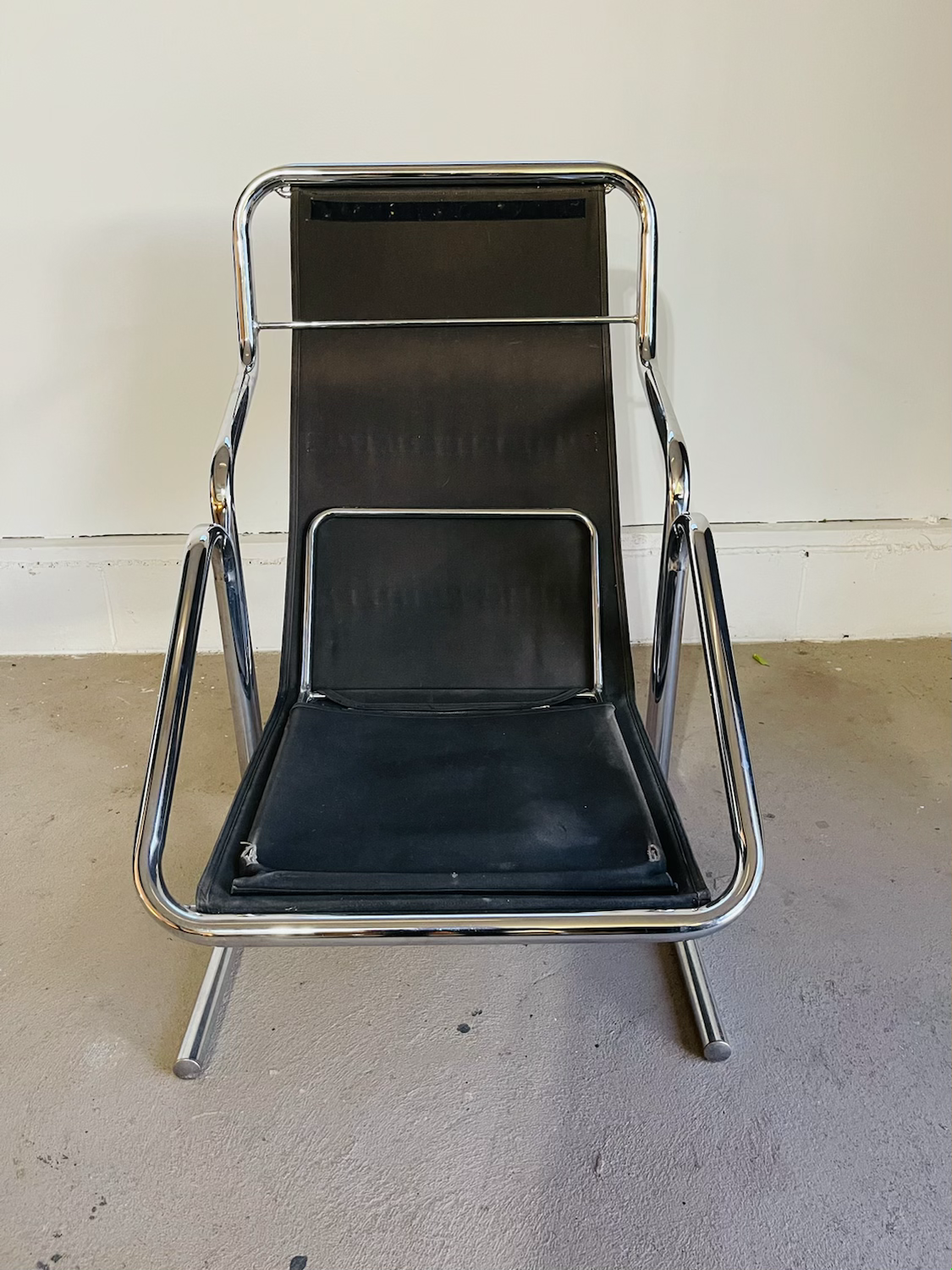 Mid-Century Modern Chrome Chase Lounge Chair  by Jerry Johnson for Landes image 7