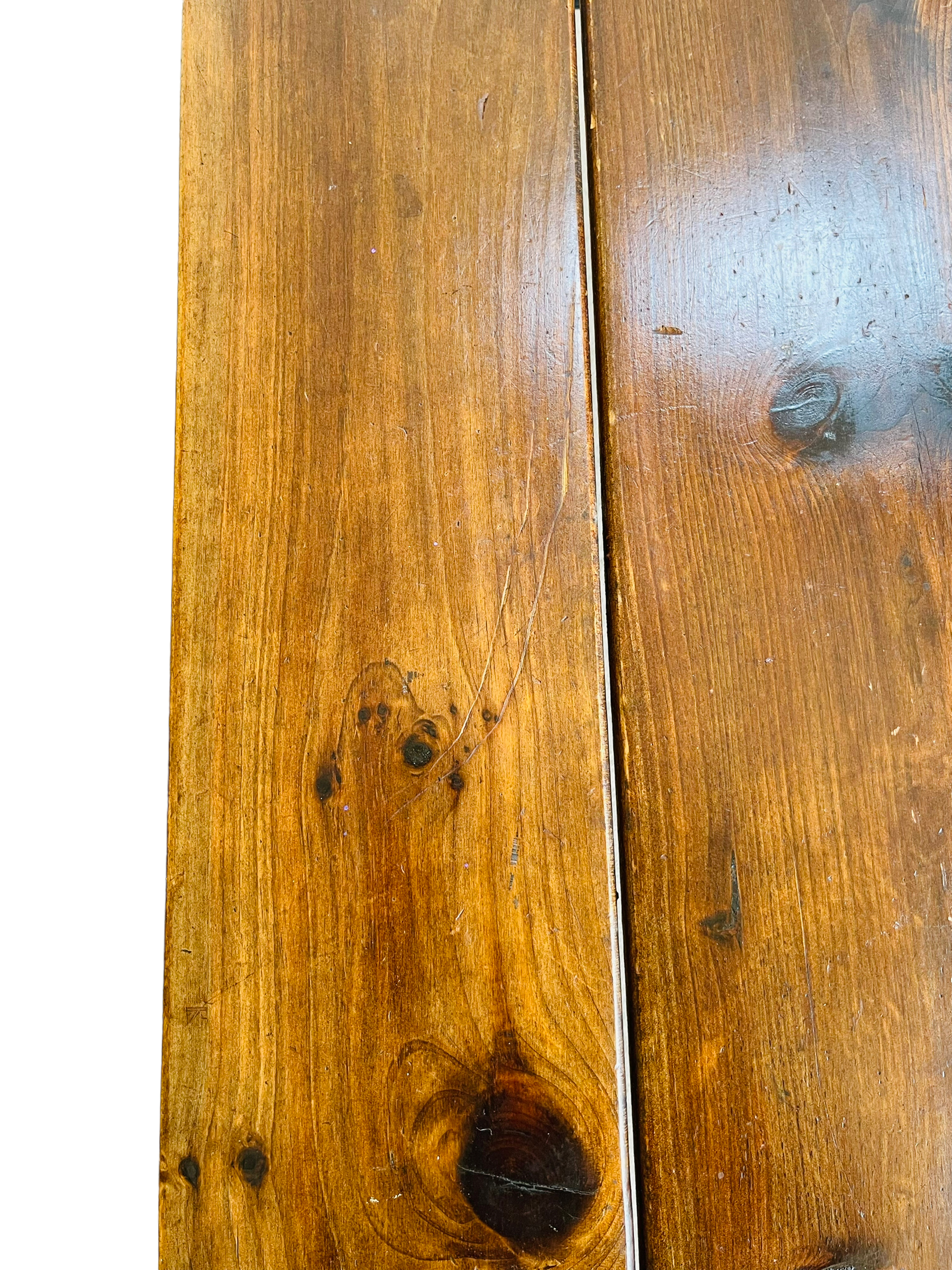 Mid-Century Industrial Coffee Table with Steel Base image 8