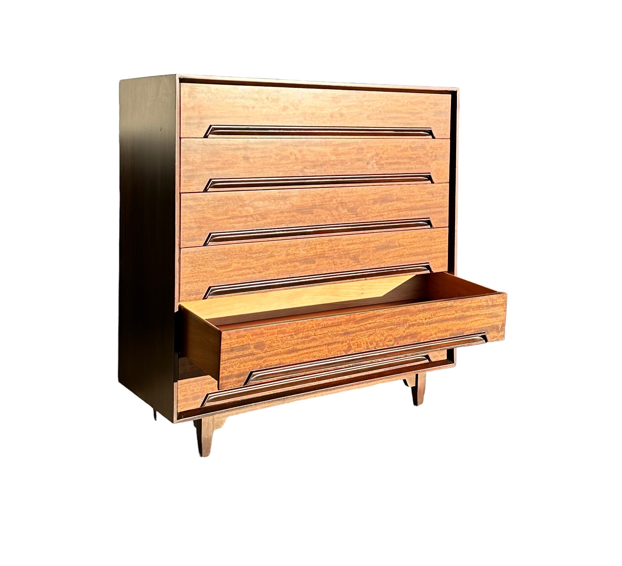 Mid Century Modern Walnut Dresser by Drexel Furniture  image 6