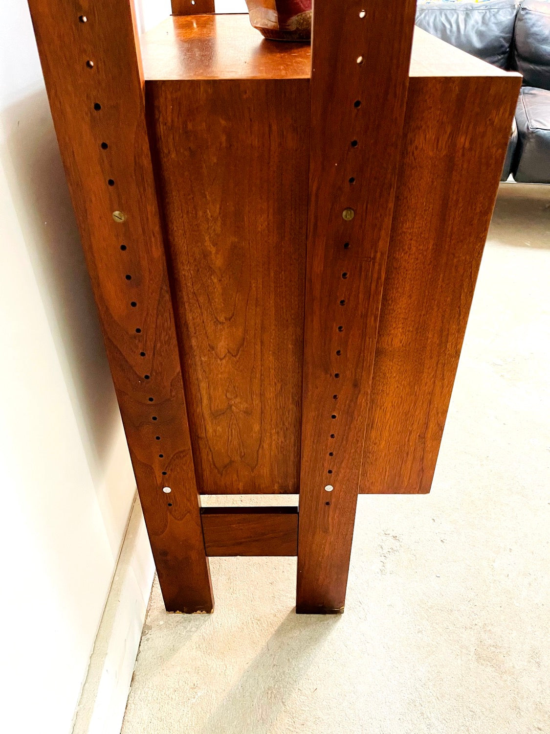 Mid-Century Teak Single Bay Wall Unit image 7