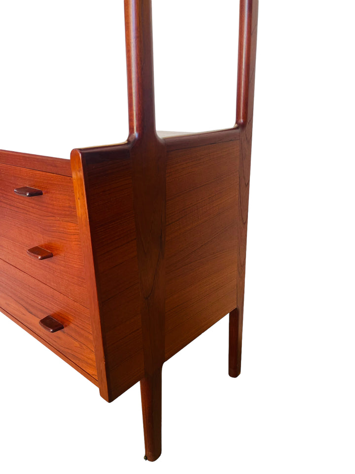 1950s Hans J. Wegner for RY Mobler Teak Credenza / Hutch image 12