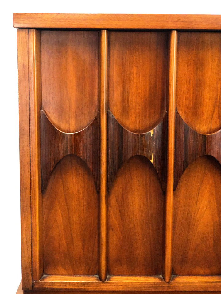 Mid-Century Modern Tall Walnut Chest/Dresser by Kent Coffey image 7