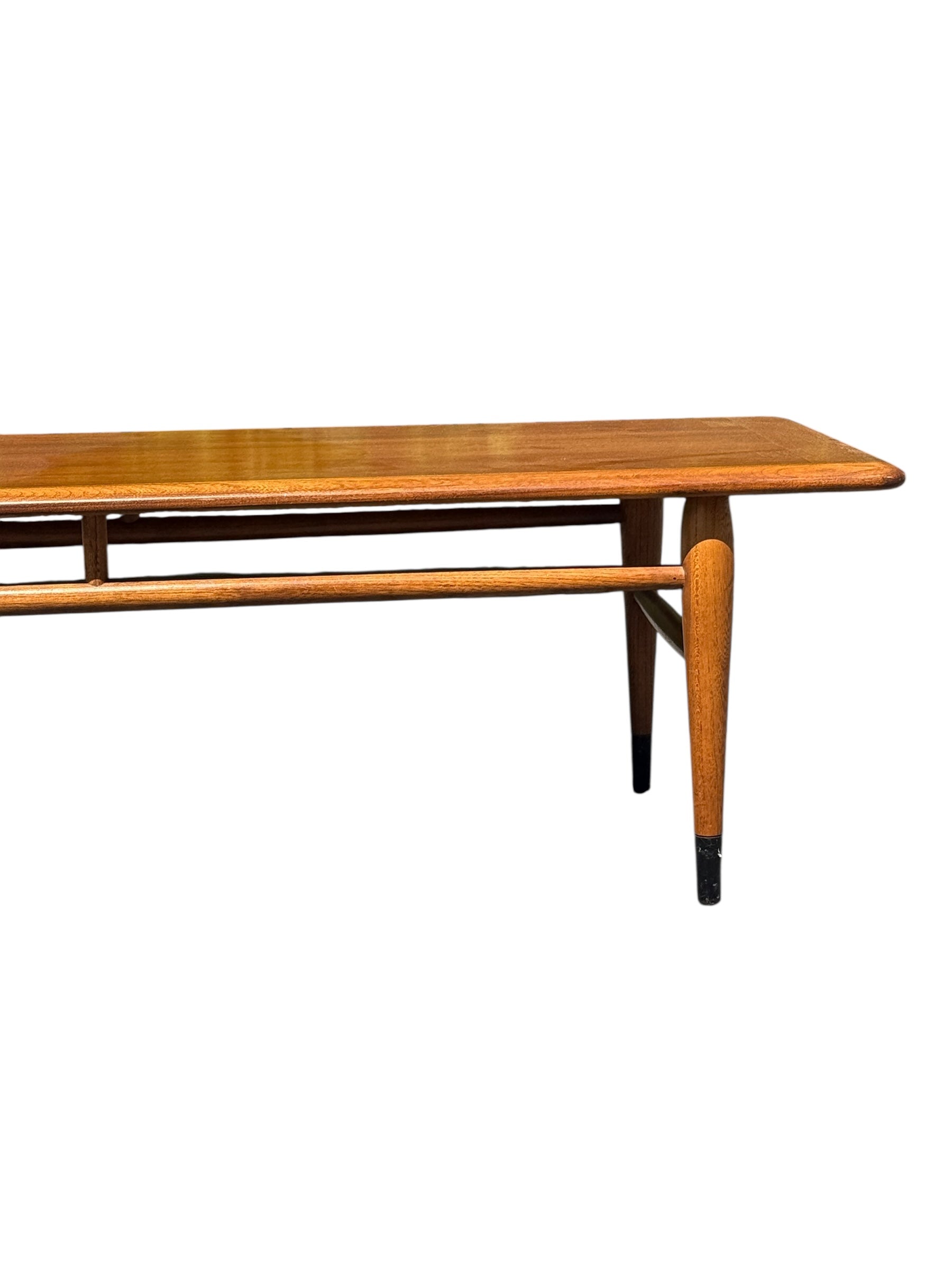 Mid-Century Modern Lane Acclaim Walnut Coffee Table image 8