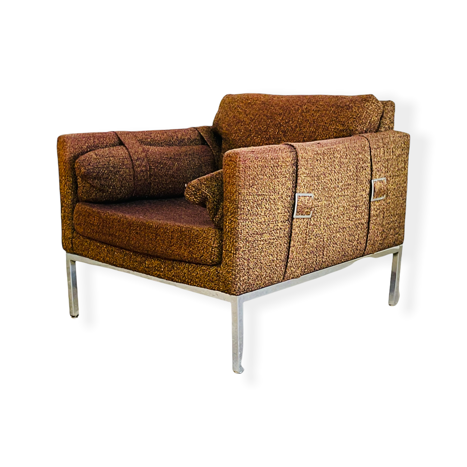 Milo Baughman Buckle Chair Circa 1970s  image 0