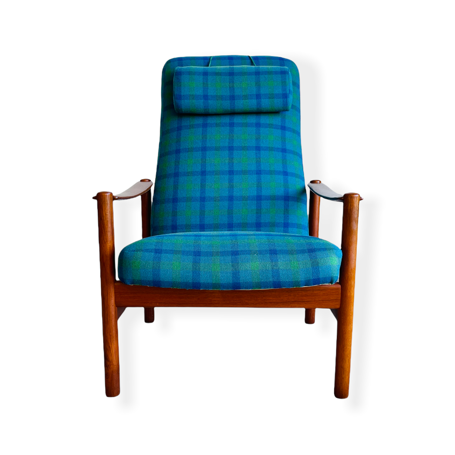 Mid-Century Modern Teak Recliner Chair by WESTNOFA  image 3