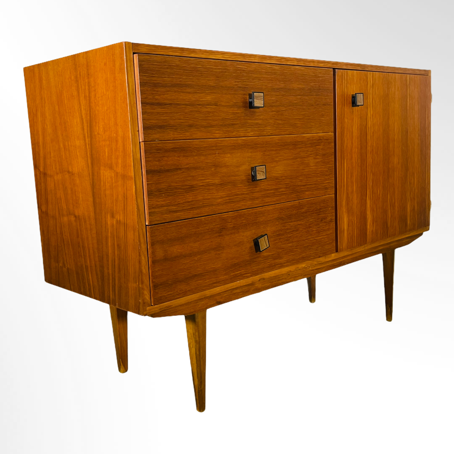 Mid Century Swedish Modern Small Teak Cabinet / Credenza  image 2