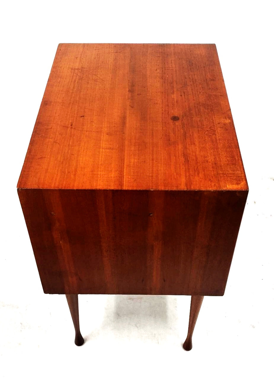 Mid Centuey Danish Modern Two Drawer Teak Table image 10