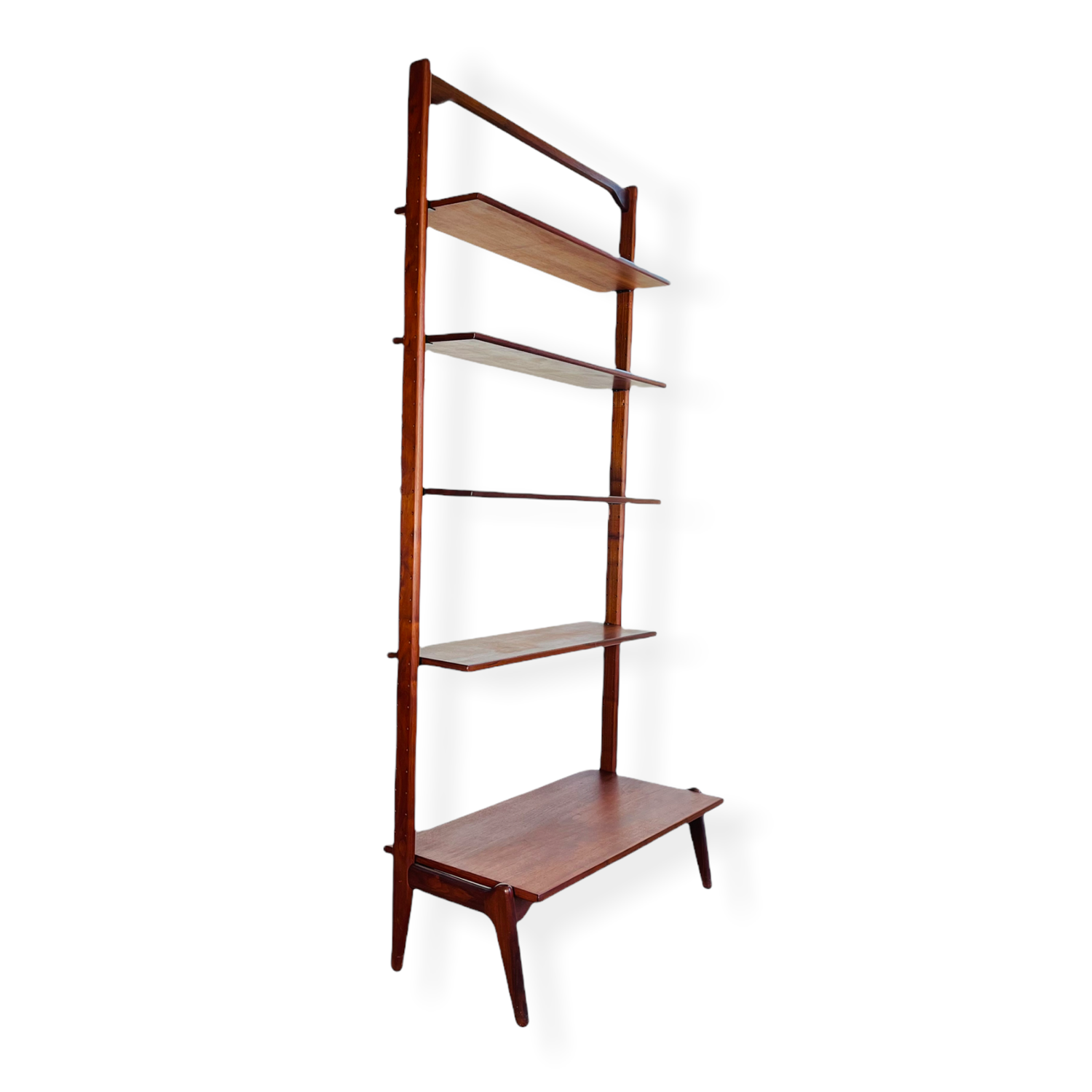 Danish Modern Sculptural Bookshelf by Erik Buch image 0