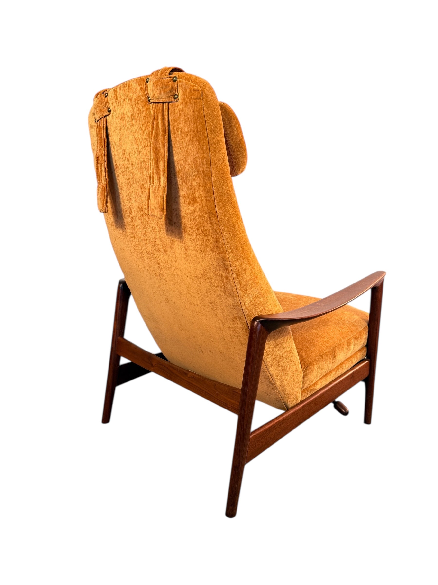 Folke Ohlsson for DUX High-Back Lounge Chair with Ottoman  image 5