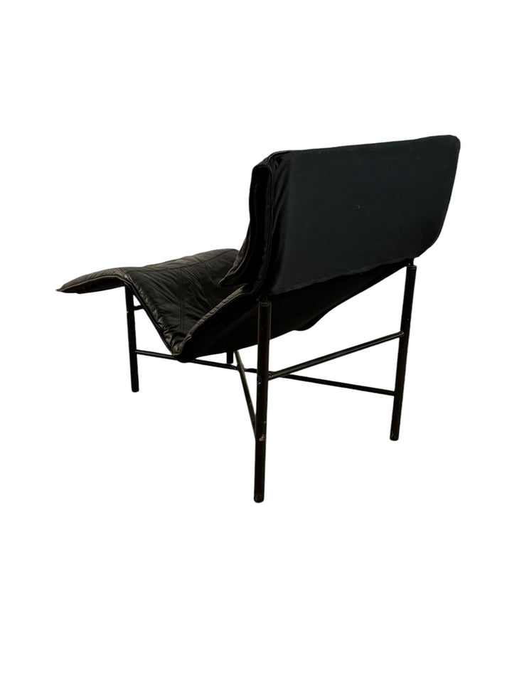 1970s Skye Leather Chaise by Tord Björklund for IKEA image 7