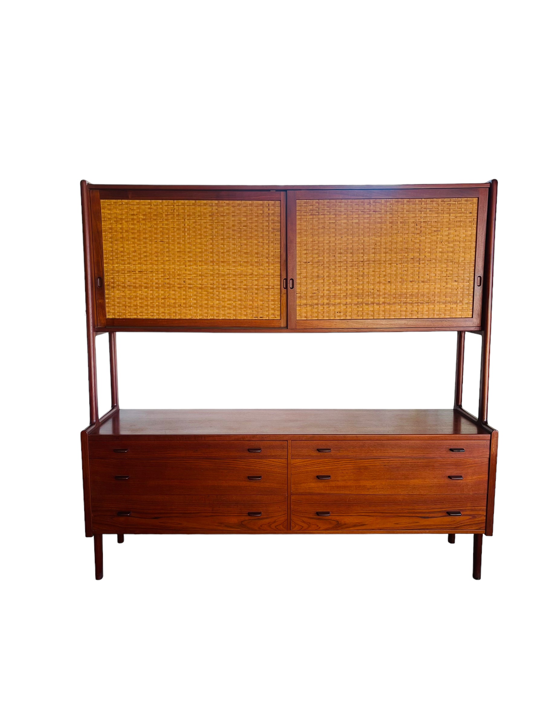 1950s Hans J. Wegner for RY Mobler Teak Credenza / Hutch image 0