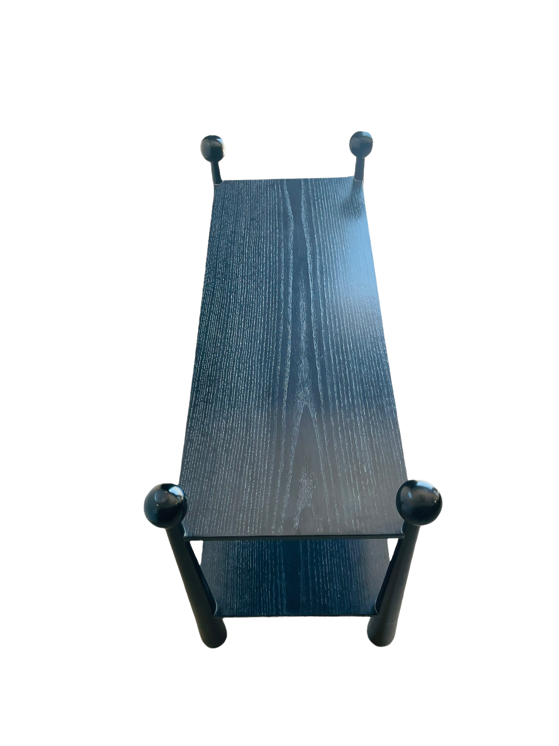 Two Tiered Console Table In The Manner Of Jean Royère image 3