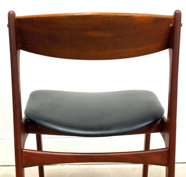 Set 4 Danish Modern Model No. 49 Designed By Erik Buch For O.D. Møbler image 6