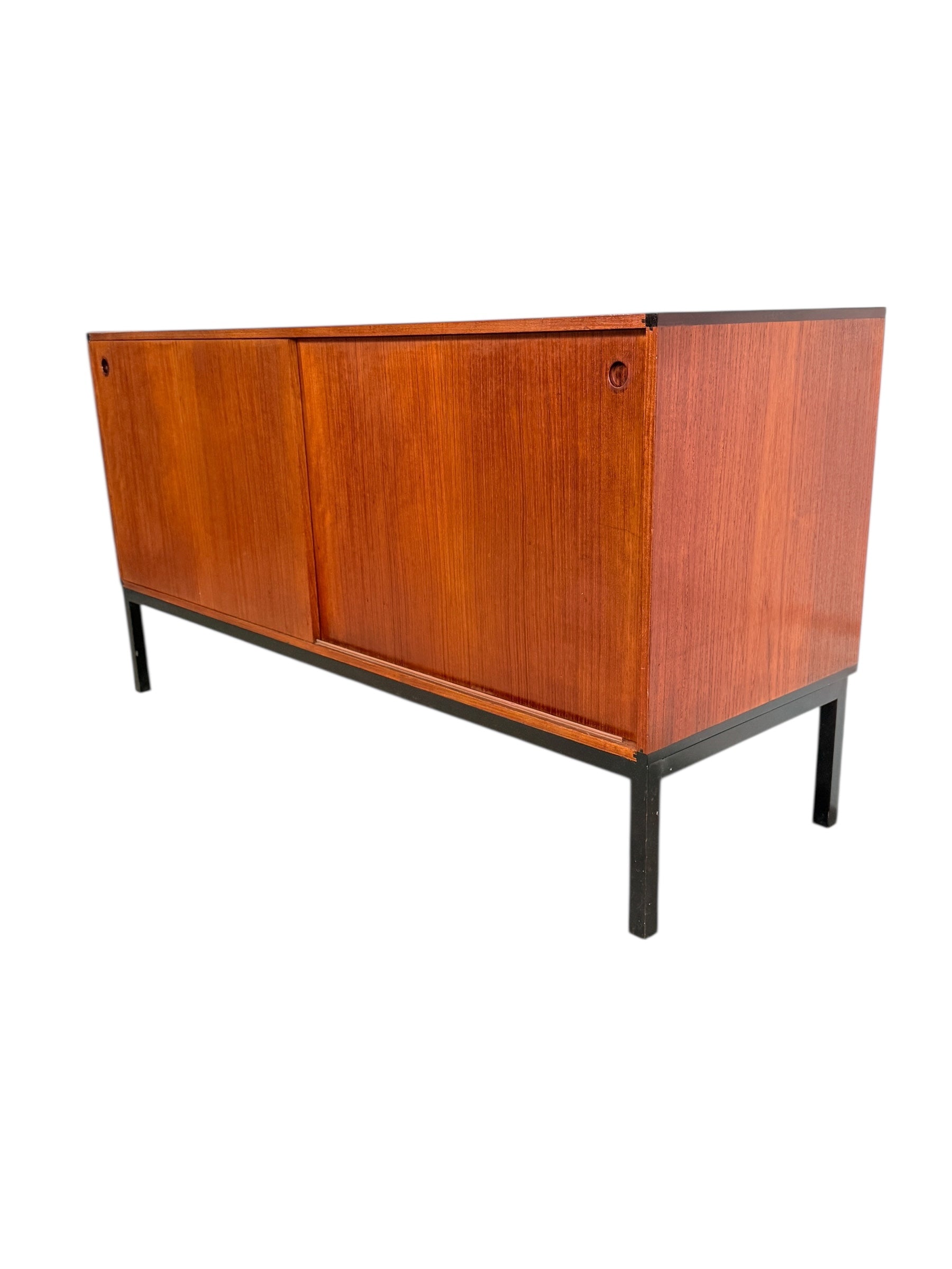 Scandinavian Modern Teak Credenza by Hans Hove and Palle Petersen image 2