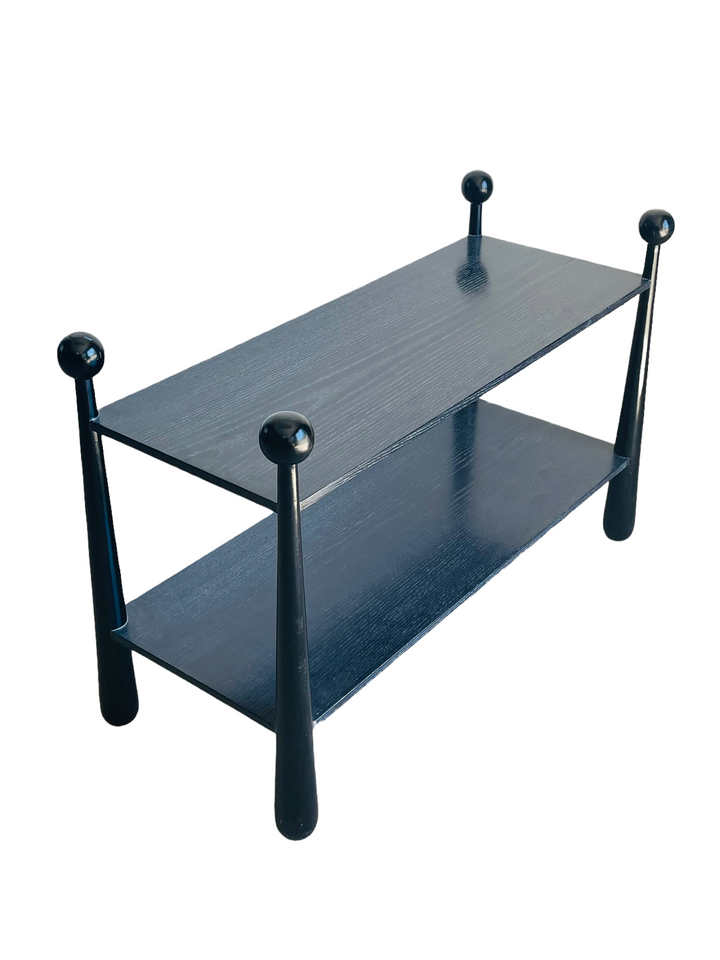 Two Tiered Console Table In The Manner Of Jean Royère image 6