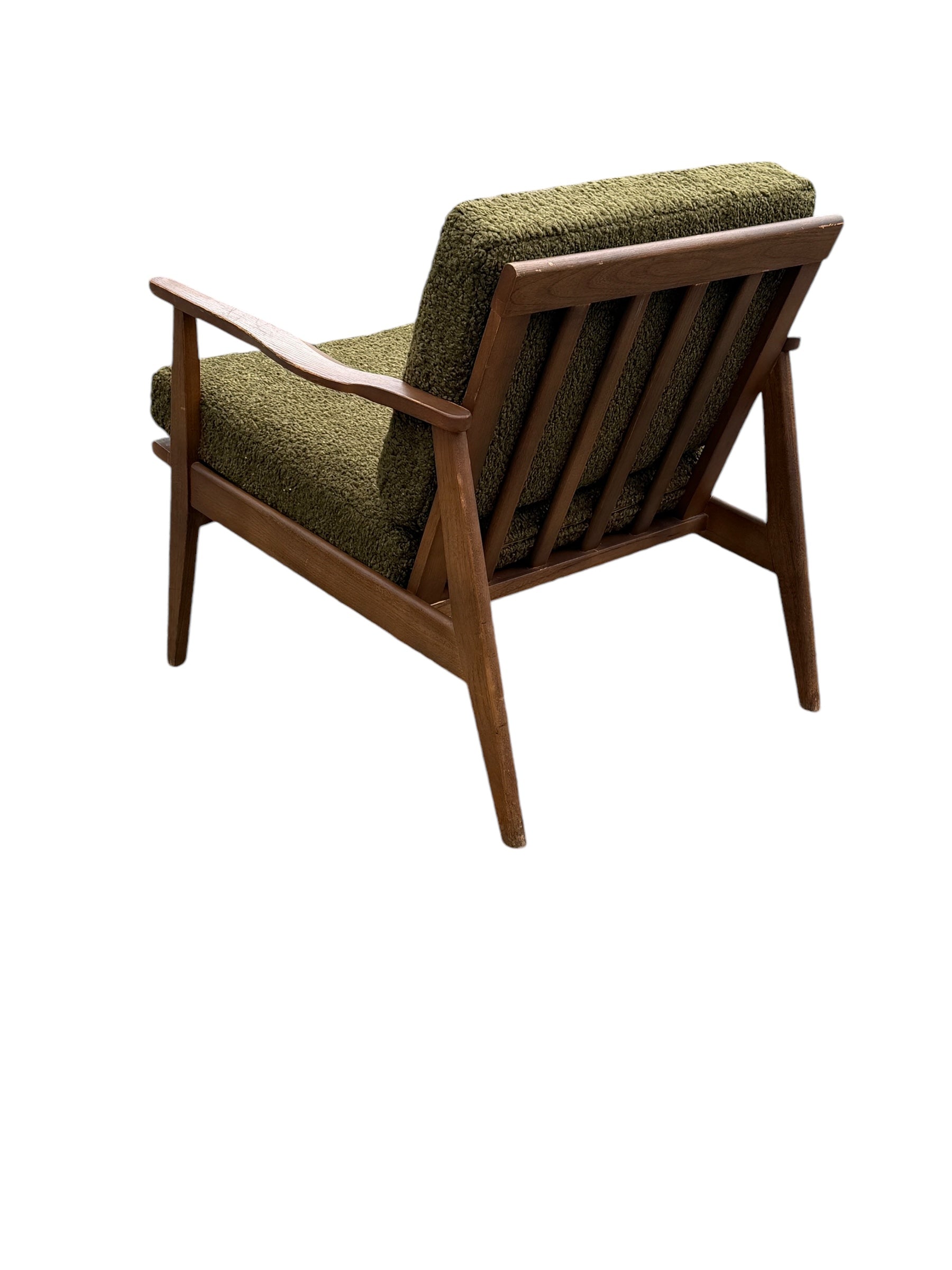 Mid-Century Modern Walnut Armchair in Style of Viko Bauritter image 2